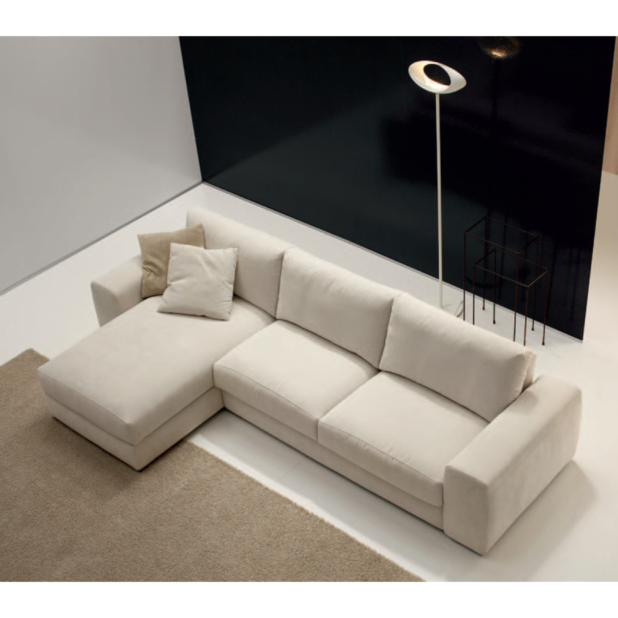 TIME SOFA WITH CHAISE LONGUE, by SPAGNOL