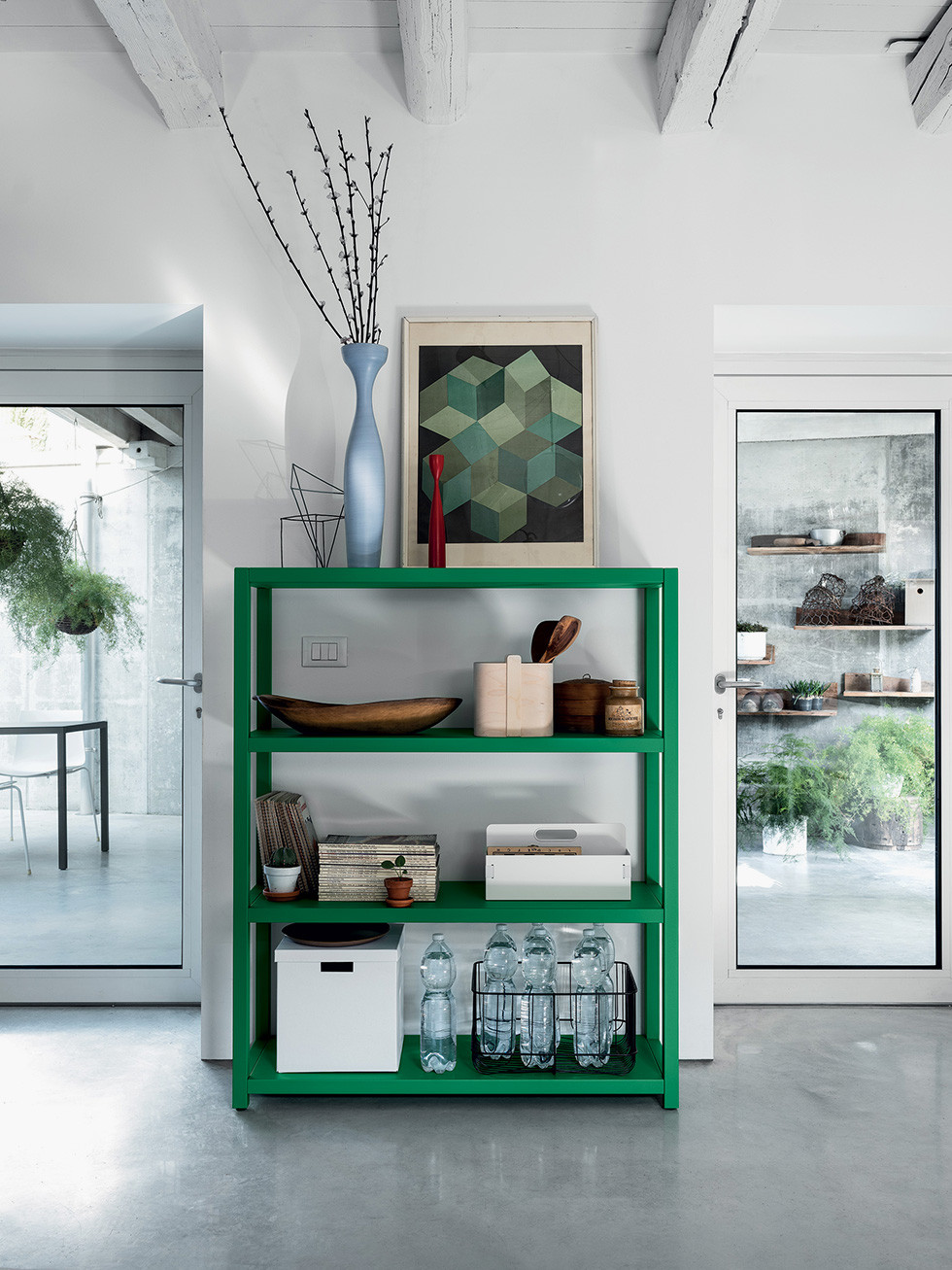 FRAME BOOKCASE SYSTEM | Bookcases | Living room | FANTIN - Masonionline