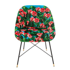 PADDED CHAIR 16040, by SELETTI