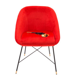 PADDED CHAIR 16041, by SELETTI