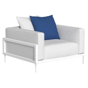 CLEO SOFT ALU ARMCHAIR, by TALENTI