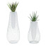 Heaven vase by Emu Structure in white painted steel