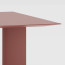 NACA fixed table in painted aluminum by Fast