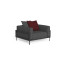 CLEO SOFT ALU armchair from Talenti’s Premium collection