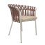 EMMA CROSS armchair by Varaschin