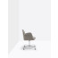 ESTER WITH WHEELS swivel armchair by Pedrali