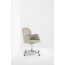 ESTER WITH WHEELS swivel armchair by Pedrali