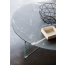 AIR XGLASS round coffee table by Lago