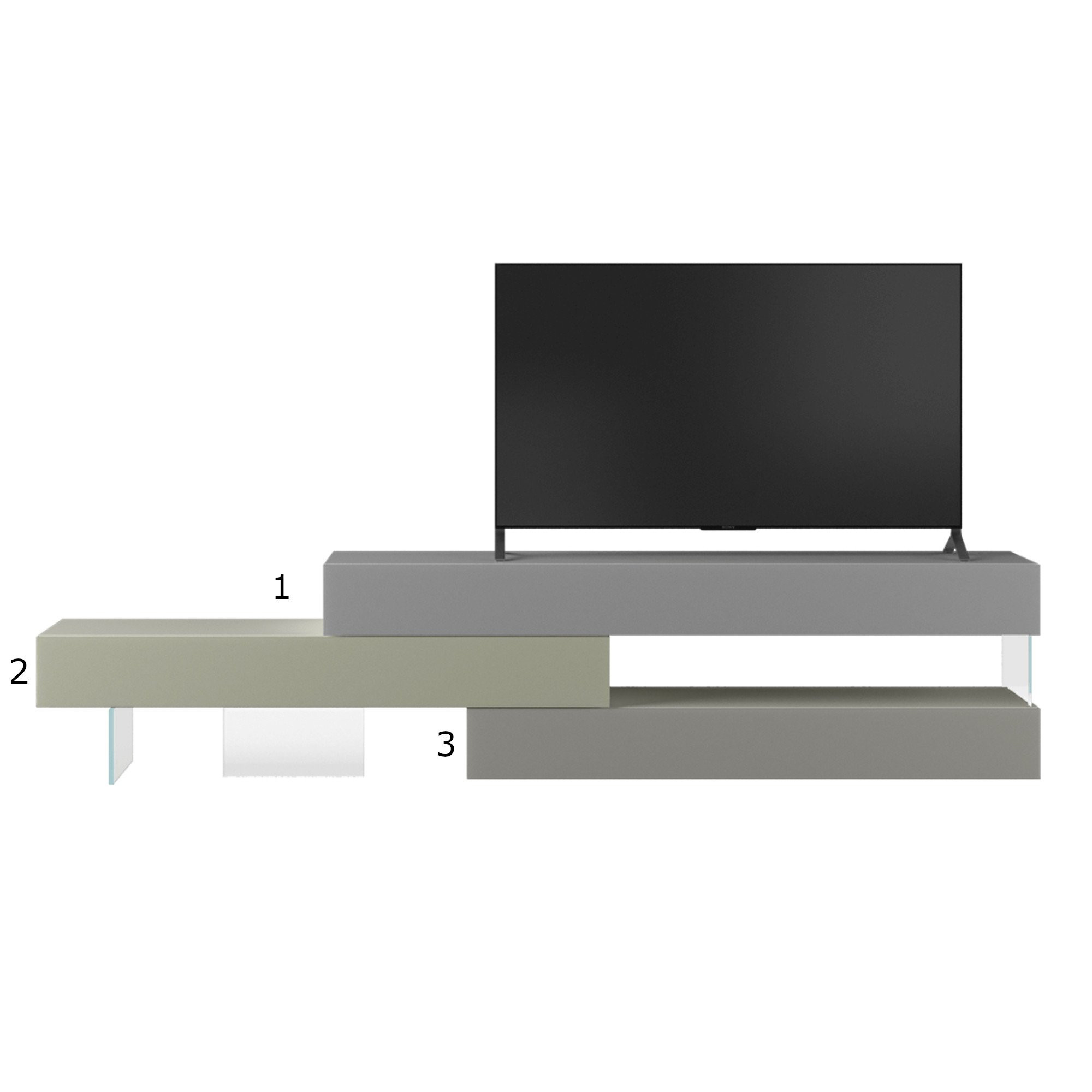 0531 TV UNIT, by LAGO