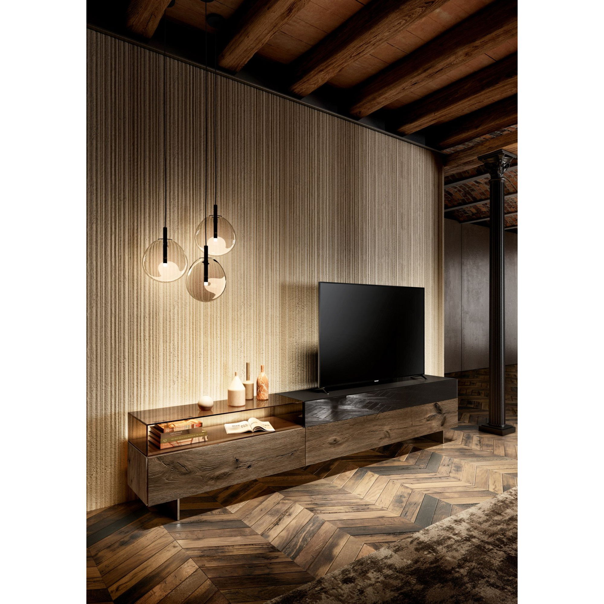 2149 TV UNIT, by LAGO