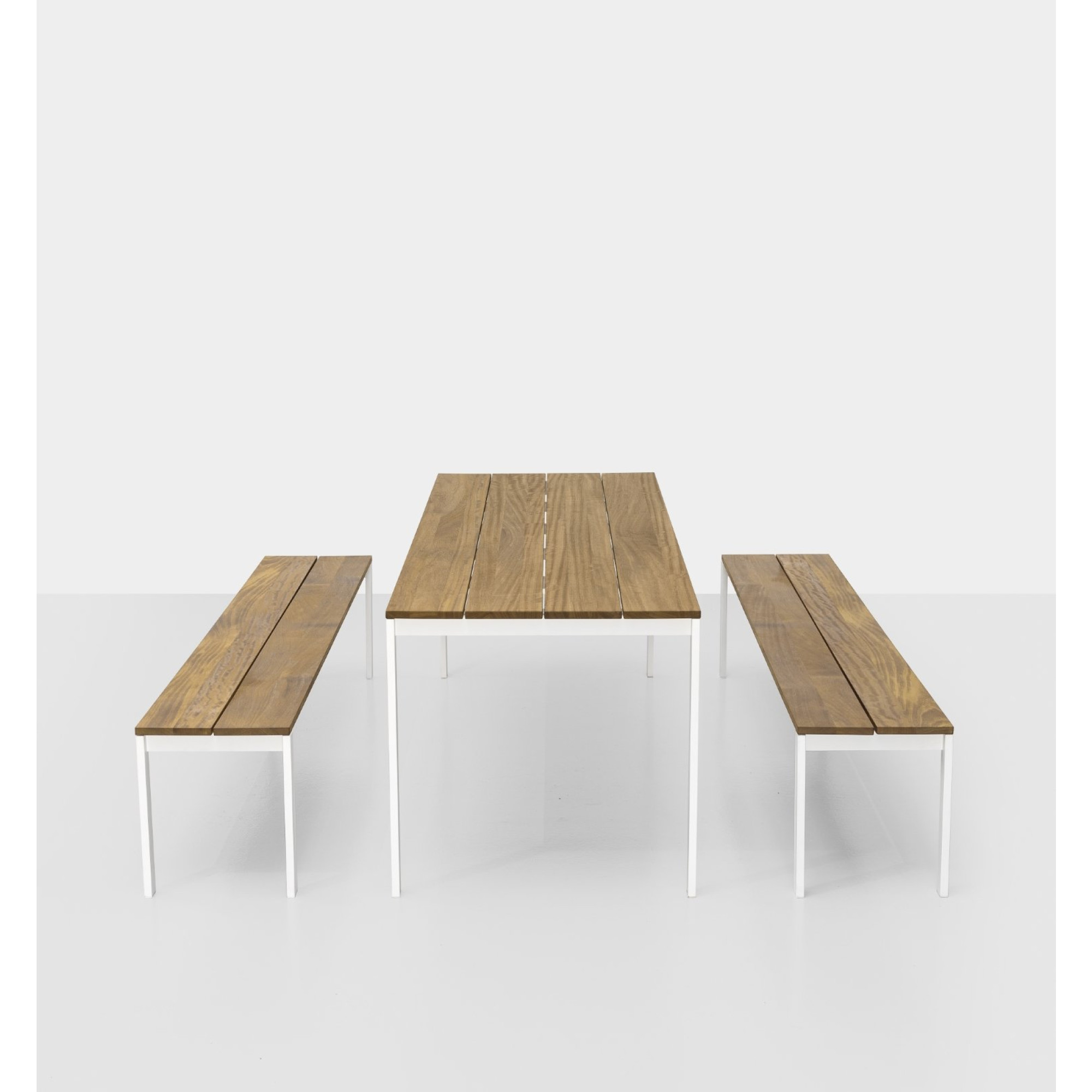 BE-EASY SLATTED BENCH, by KRISTALIA