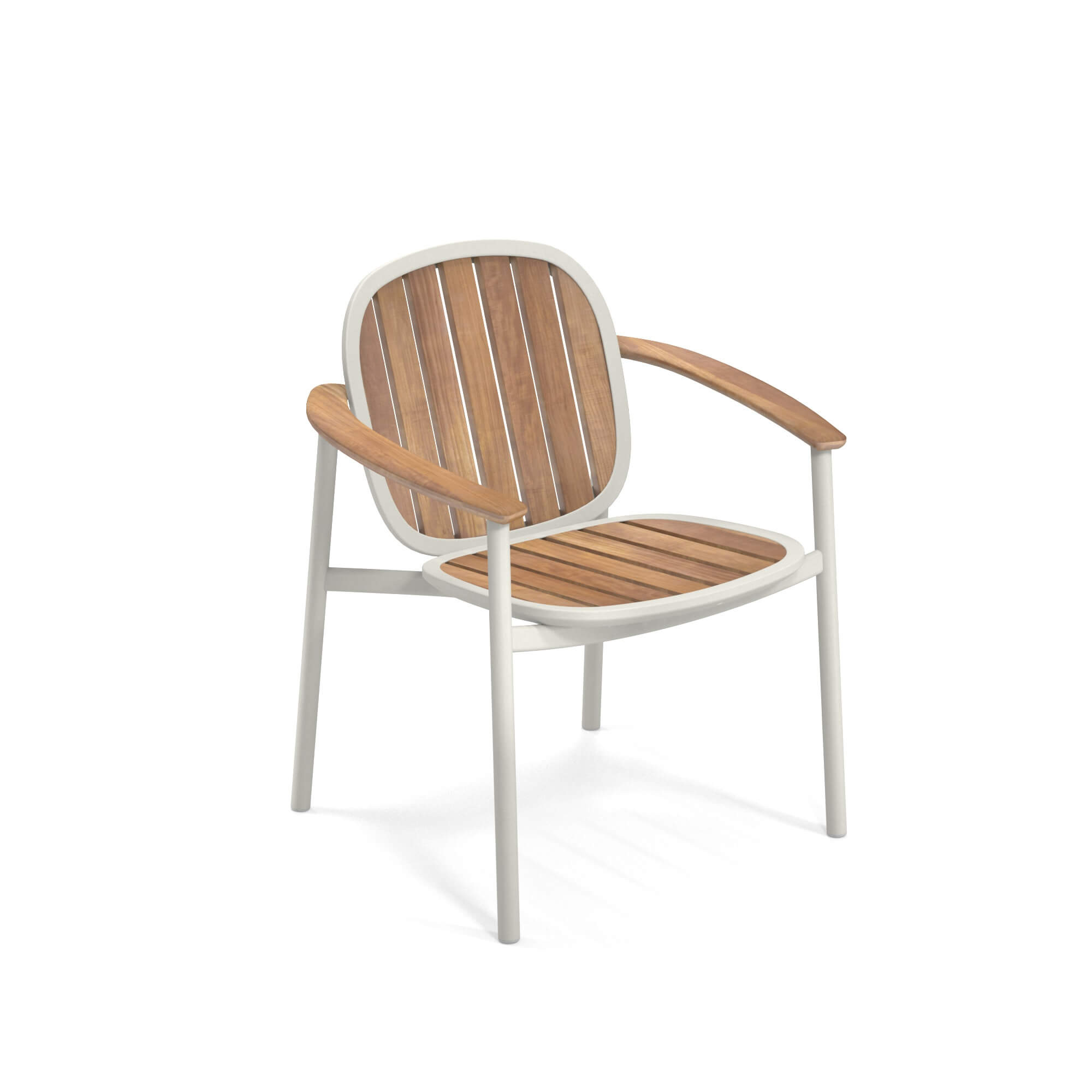 TWINS ALUMINIUM DINING CHAIR, by EMU