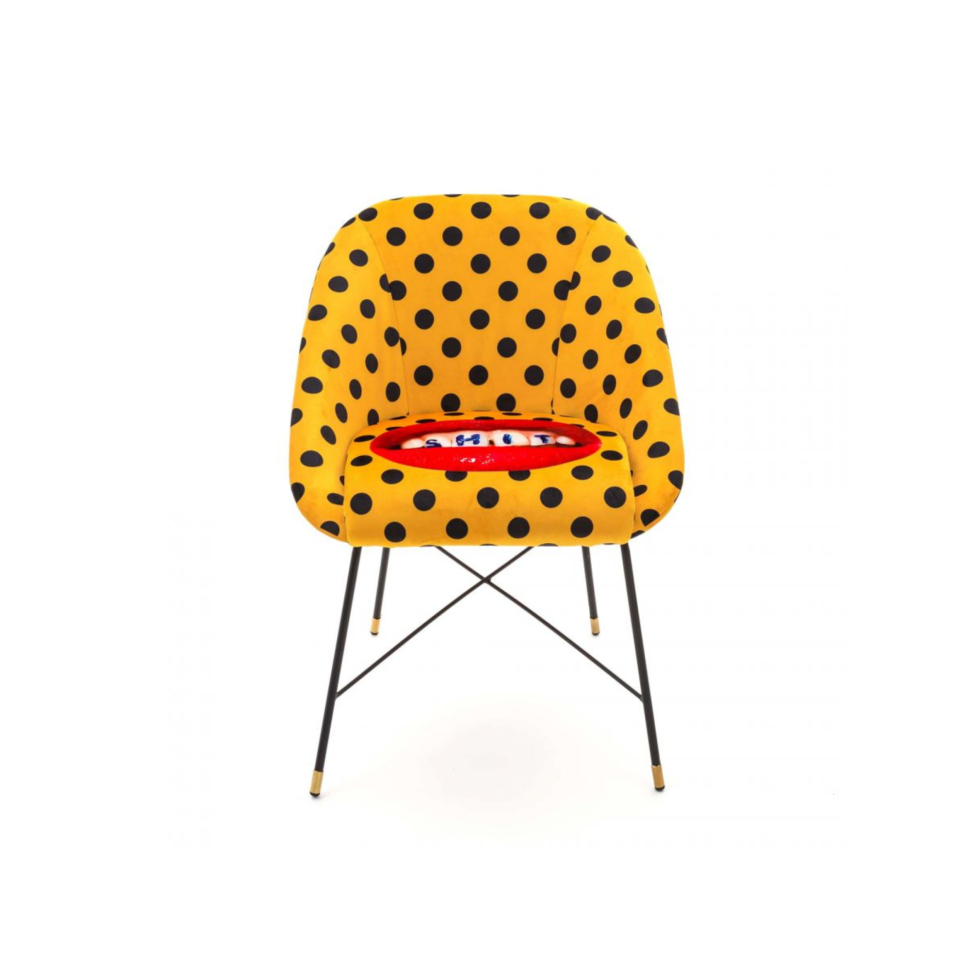 PADDED CHAIR 16037, by SELETTI
