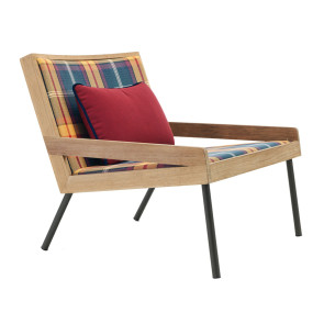 ALLAPERTO MOUNTAIN TARTAN POLTRONA LOUNGE 