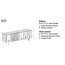 0532 sideboard of the 36e8 collection by Lago
