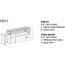 10813 sideboard of the 36e8 collection by Lago