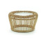 MOON RATTAN coffee table by Nodo Italia