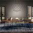 XGlass table with top of the AIR collection by Lago