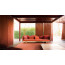 SABI linear sofa by Paola Lenti