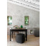 BRIONI pouf by Kristalia