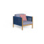 DOLCEVITA armchair from the "Premium Wood" collection by Talenti