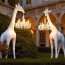 GIRAFFE IN LOVE floor lamp by Queebo