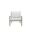 Lounge armchair from the ELISIR collection by Ethimo