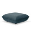Sumo pouf in "Petrol" velvet fabric by Fatboy