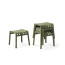 POGGIO stackable footrest/stool by Nardi