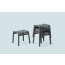POGGIO stackable footrest/stool by Nardi