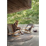 KAY rocking armchair by Gloster