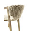 Dining chair from the KNIT collection by Ethimo