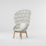 CALA teak club armchair by Kettal
