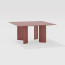 NACA fixed table in painted aluminum by Fast