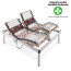 DELUXE single or double bed network by Italian Dreams
