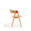 MATHILDA oak chair by Moroso