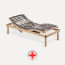 ECO-SOFT MOVIE single or double bed network with motor by Italian Dreams.