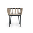 Dining armchair from the SWING collection by Ethimo