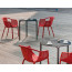 TATAMI stackable armchair by Pedrali