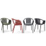 TATAMI stackable armchair by Pedrali